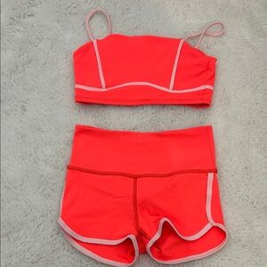 Women's  Coral Tiger Friday Set